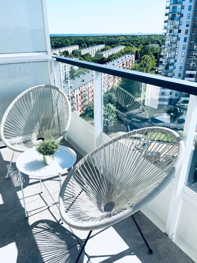 Apartament Z Widokiem Na Morze Gdańsk Eksteriør bilde